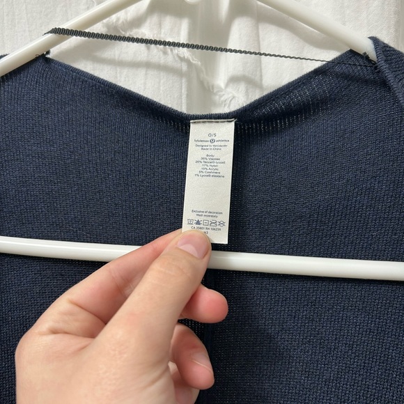 Lululemon Athletica After Asana Wrap Sweater - Picture 6 of 11